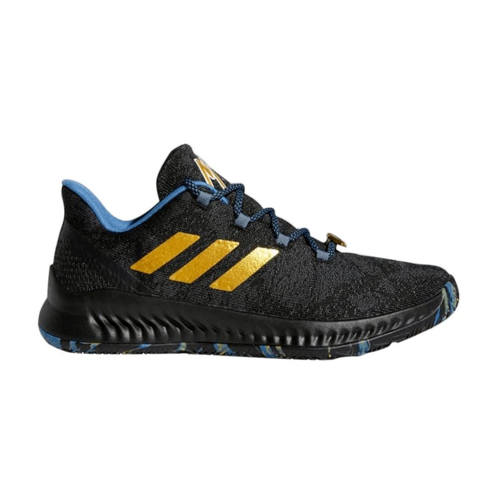 Adidas Harden B/E X MVP James Black Blue Gold Mens